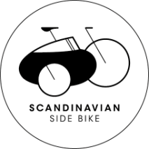 Logo van Scandinavian Sidebike, de fabrikant van het fietszijspan.